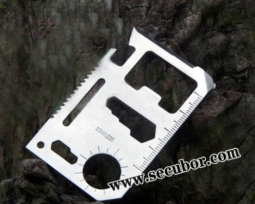 Credit Card Emergency Survival Knife Mini Multi Tool, Multi Knife Tool