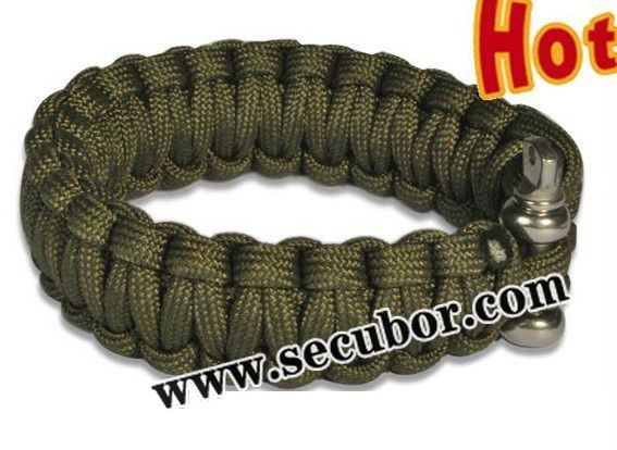 Stainless Steel Paracord Bracelet, PBS006