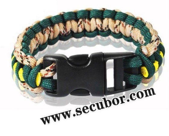 Black Paracord Bracelets, PBB013