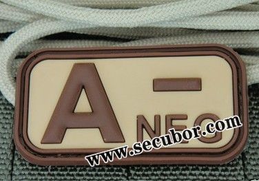 PVC Patch Velcro Backed, PBV021