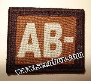 Patch velcro back, PBV028