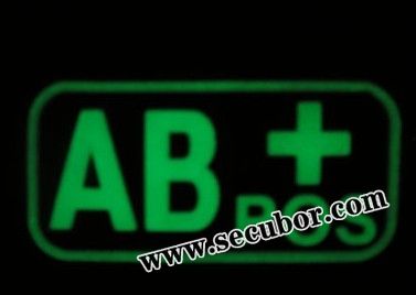 Blood Group Type Patches AB+, PBC030