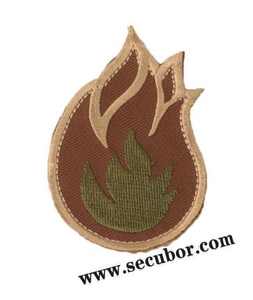 Rubber PVC Patch Velcro, PBV062