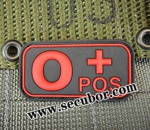 Rubber Badge Velcro, PBV046