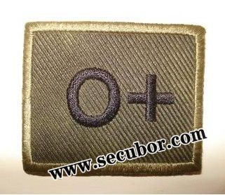 Embroidery Patch Badges with Velcro Backing, PBV048