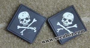 Patch Badges Velcro Skull