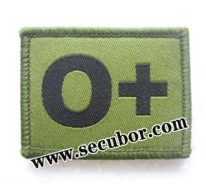 Blood Velcro Badges Military