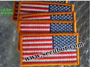US Flag Velcro Patch Embroidery