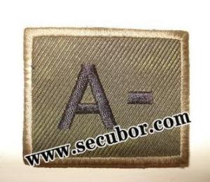 Patch Badge Velcro Blood
