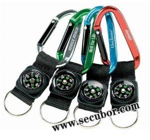 Carabiner Lanyard with Compass