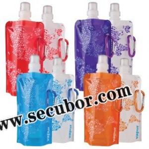 Cartoon foldable water bottle