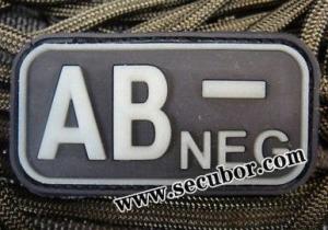 Custom Rubber Patches AB NEG