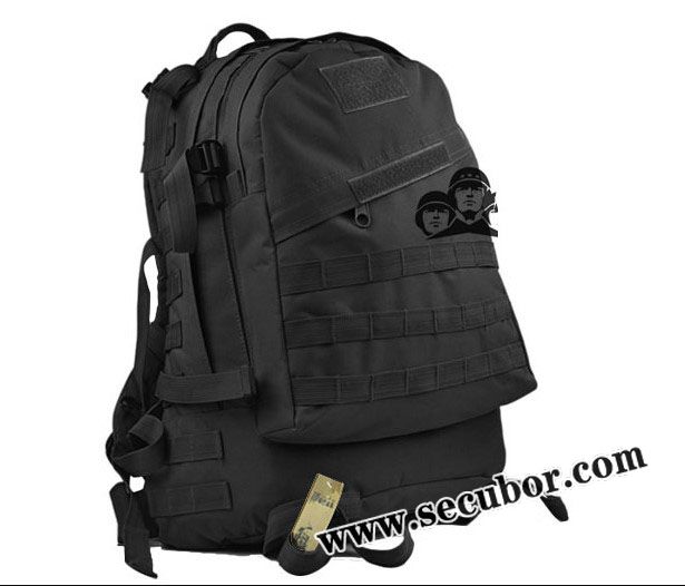 Military Backpack Black, AAB013